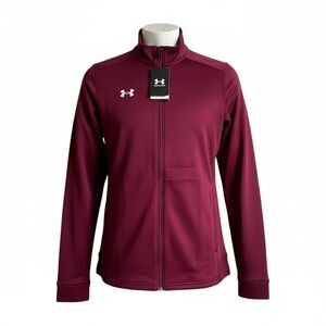 Under Armour Performance Jacket in Burgundy